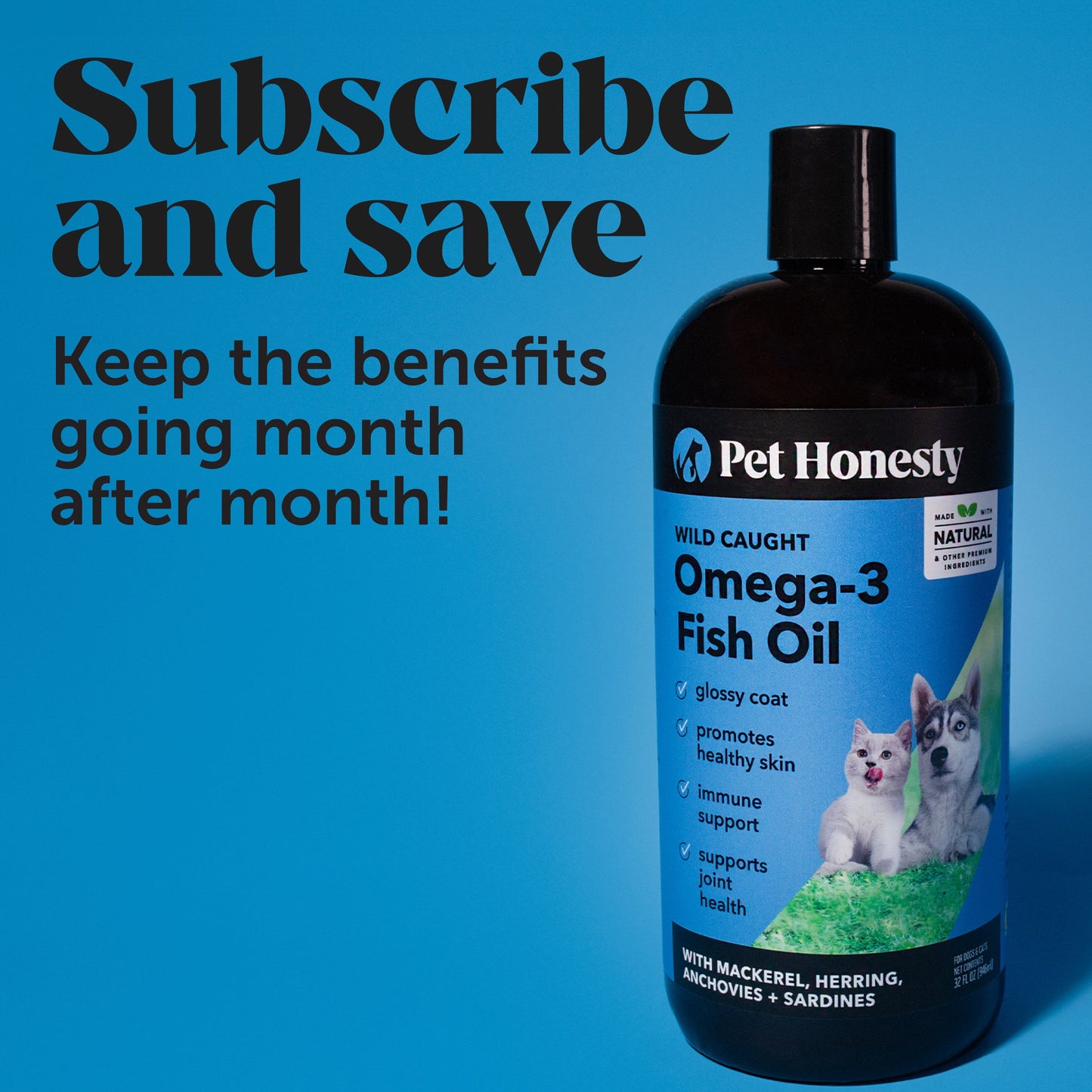 Omega-3 Fish Oil (16 Ounce)