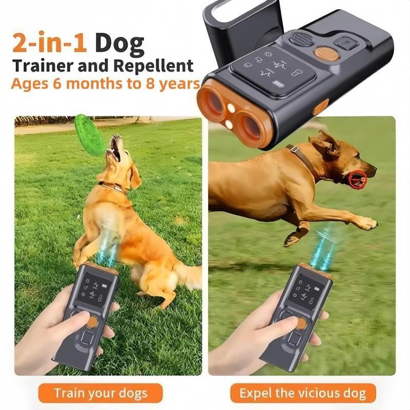 Golipal 2025 Ultrasonic Dog Bark Control Device – Long-Range, No Shouting or Swatting, Just Point and Click to Instantly Stop Unwanted Behavior!