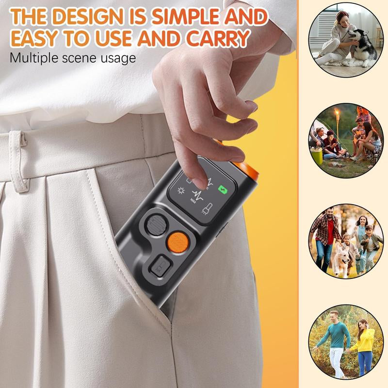 Golipal 2025 Ultrasonic Dog Bark Control Device – Long-Range, No Shouting or Swatting, Just Point and Click to Instantly Stop Unwanted Behavior!