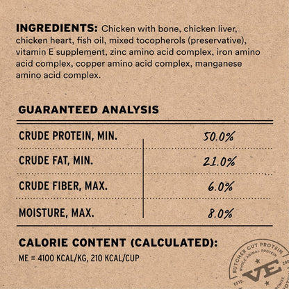 ® Freeze-Dried Raw Chicken Entree & Mixer Dog Food Crunchy Mini Nibs, 14 Oz