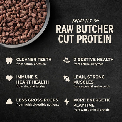 ® Freeze-Dried Raw Beef Entree & Mixer Dog Food Crunchy Nibs, 14 Oz