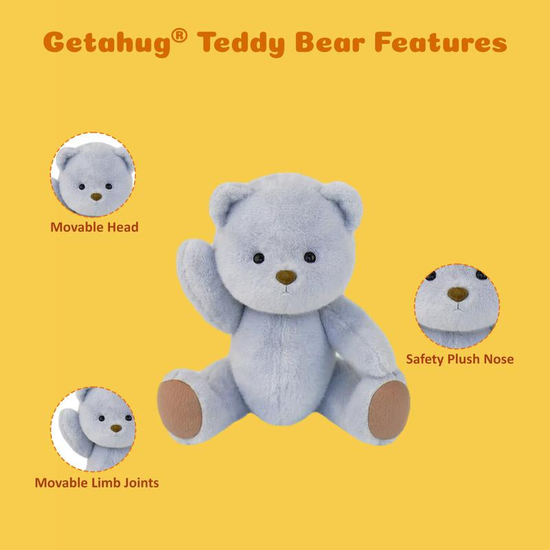 Getahug Handmade Jointed Teddy Bear Gift Collection, Birthday Gifts | 12Inches, Stuffed Animal, Plush, Mothersdaygift, Mothersdaygiftideas, Mothersday