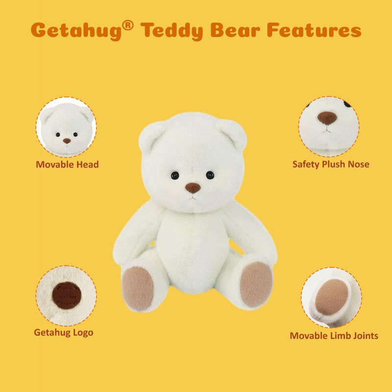 Getahug Handmade Jointed Teddy Bear Gift Collection, Birthday Gifts | 12Inches, Stuffed Animal, Plush, Mothersdaygift, Mothersdaygiftideas, Mothersday