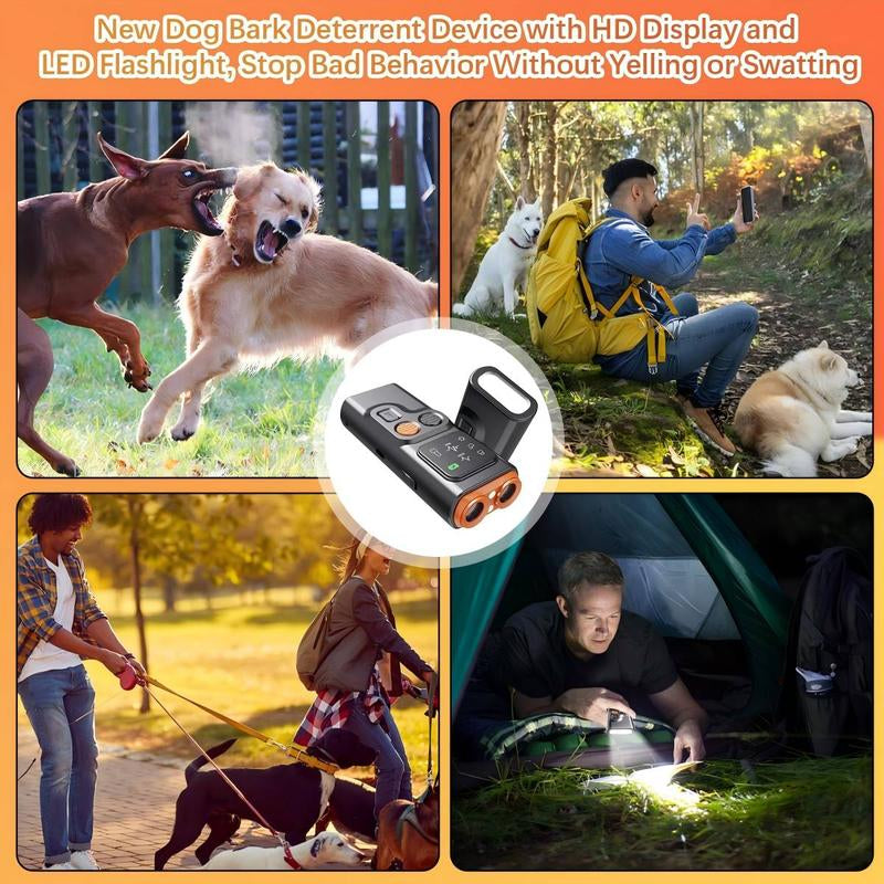 Golipal 2025 Ultrasonic Dog Bark Control Device – Long-Range, No Shouting or Swatting, Just Point and Click to Instantly Stop Unwanted Behavior!