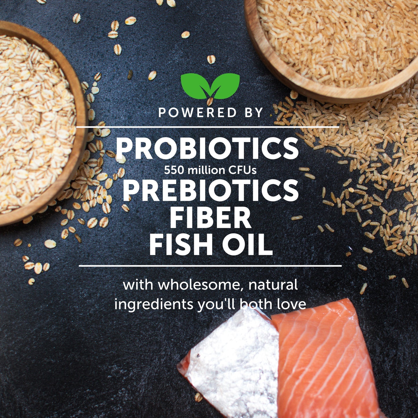 Dual Texture Probiotics Gut + Immune Health Supplement for Cats (Chicken Flavor)