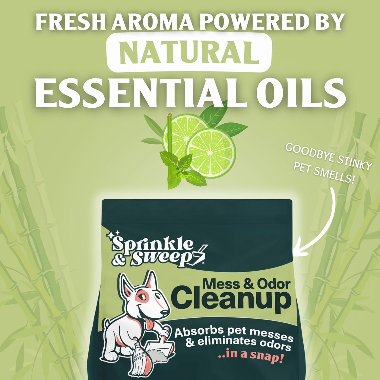 Pet Accident Cleanup for All Hard Surface - Non Toxic Quick Pet Mess Cleaner & Odor Remover for Urine, Poop, Vomit, Diarrhea & Potty Training 4 Pack (15Oz Each)