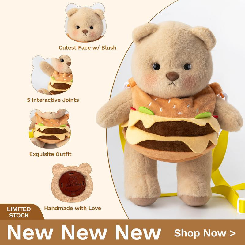 Getahug Handmade Jointed Teddy Bear Gift Collection, Birthday Gifts | 12Inches, Stuffed Animal, Plush, Mothersdaygift, Mothersdaygiftideas, Mothersday