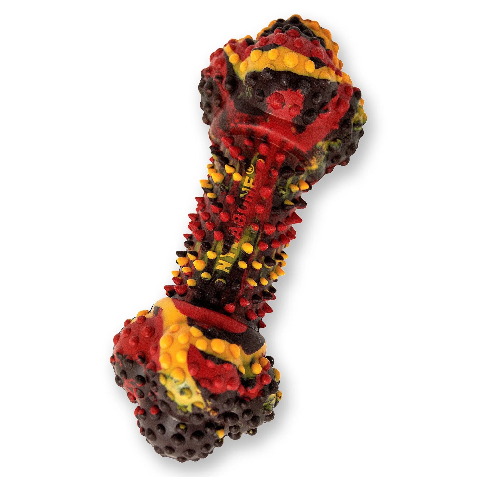 Strong Chew Double Action Bone Chew Toy Bacon Cheeseburger Medium - up to 35 Lbs. (1 Count)